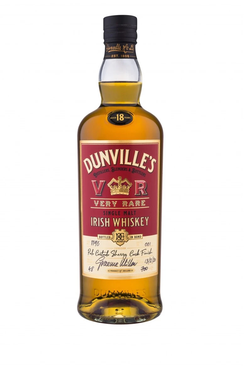Dunville's 18 Year Palo Cortado Sherry Cask No. 1196