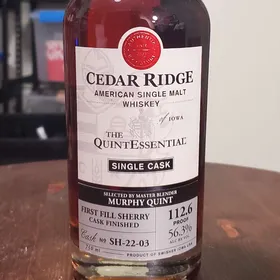 Cedar Ridge The QuintEssential Single Cask (SH-22-03)