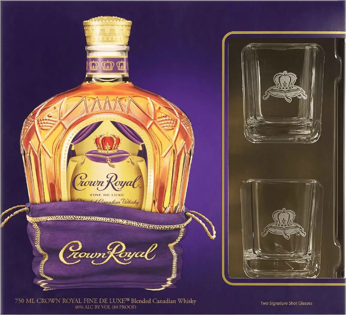 Crown Royal W Shot Glasses