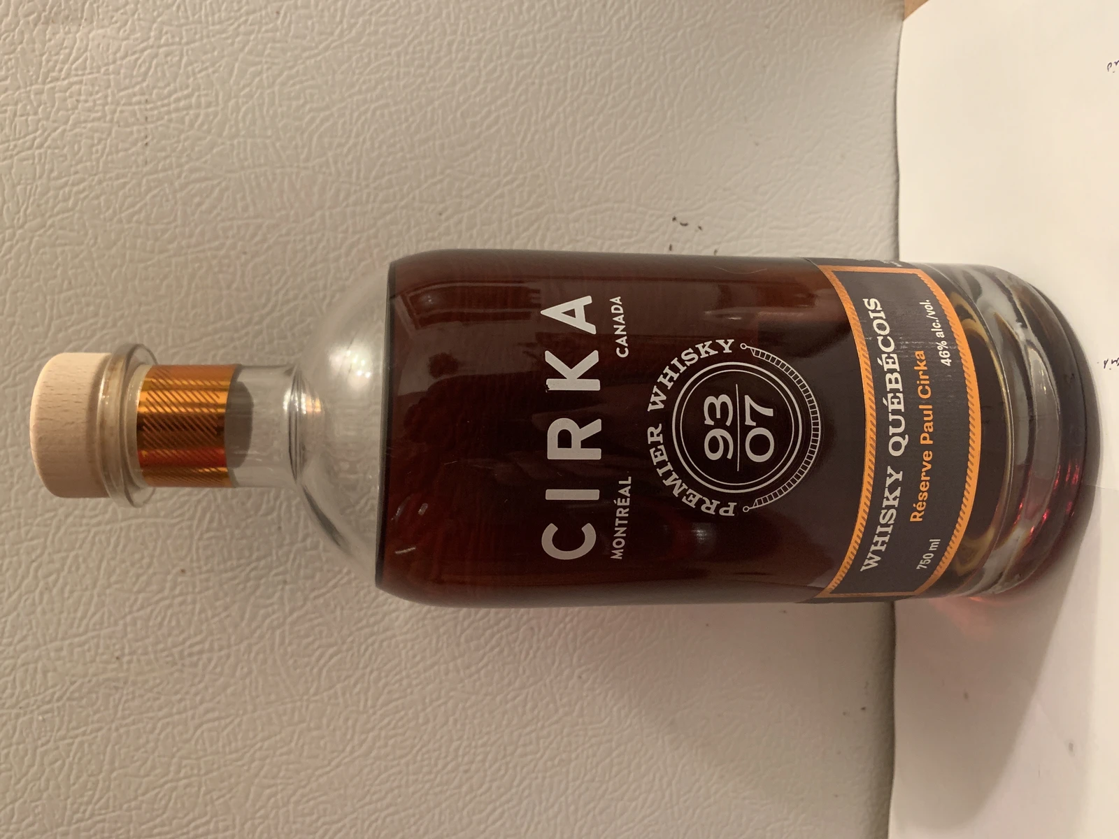 Cirka Premier Whisky 93/07