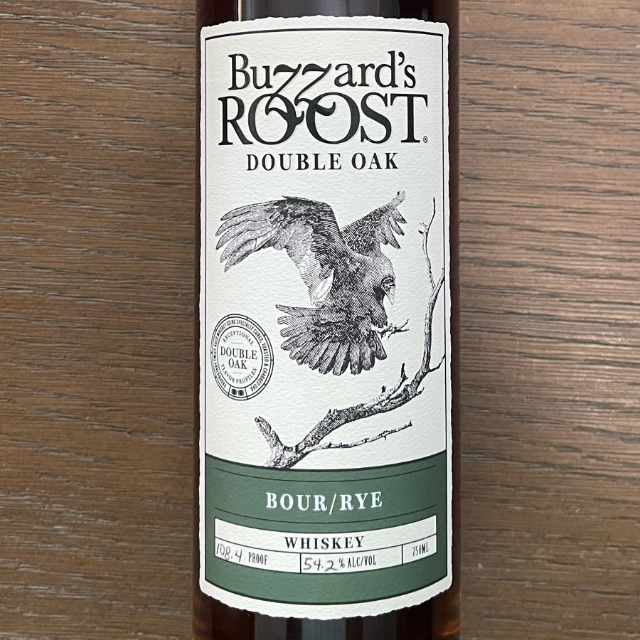 Buzzard's Roost Double Oak Bour/Rye Whiskey