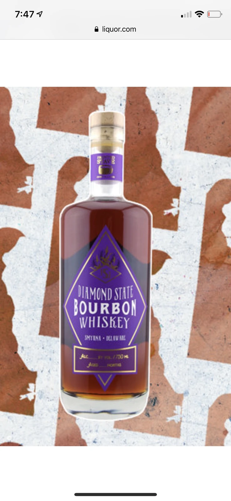 Diamond state straight bourbon