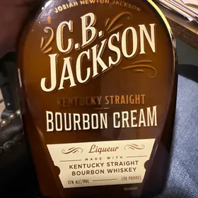 C.B. Jackson Kentucky Straight Bourbon Cream