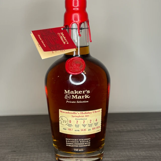 Maker's Mark - Private Selection (Macadoodle's Holiday Cheer, Springfield, MO, Aug 2020)