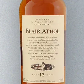 Blair Athol 12 Year Flora & Fauna