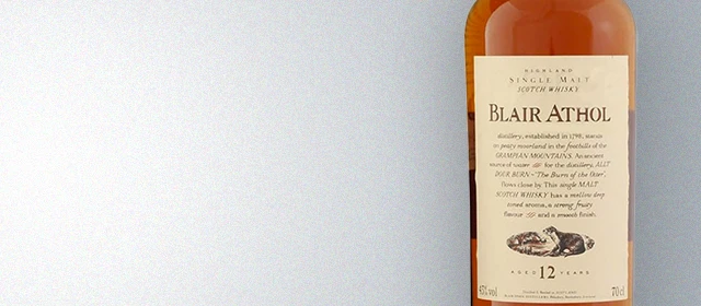 Blair Athol 12 Year Flora & Fauna