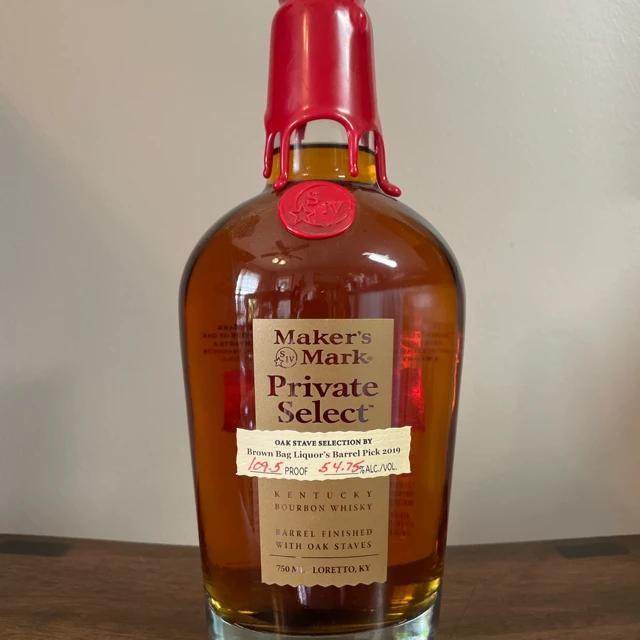 Maker's Mark Private Select (Brown Bag Liquor's Barrel Pick 2019)