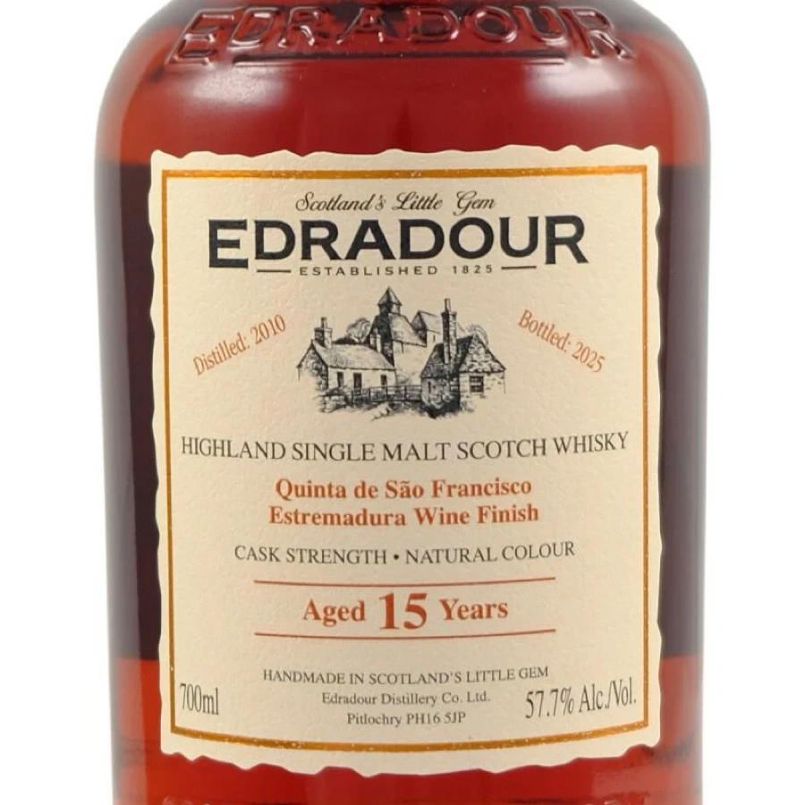 Edradour - Quinta de São Francisco Estremadura Wine Finish - 15 years old