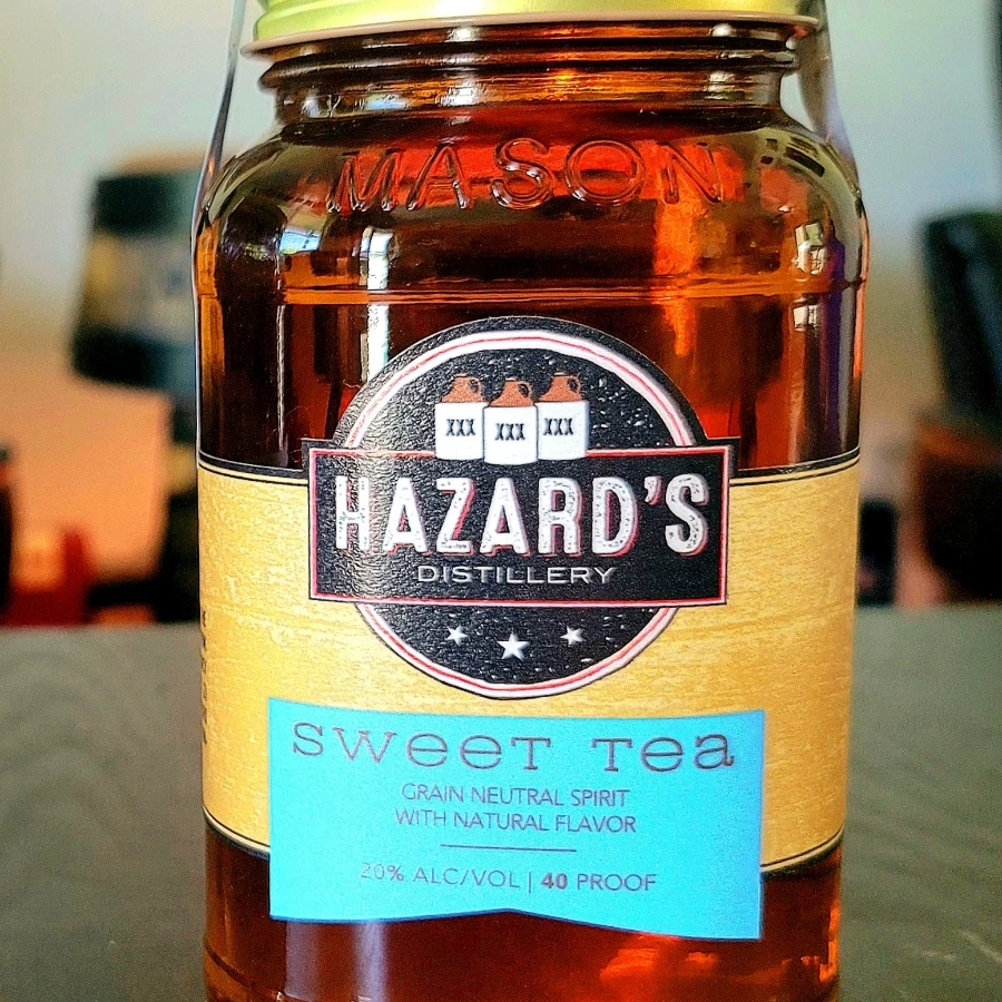 Hazard's Distillery Sweet Tea Moonshine