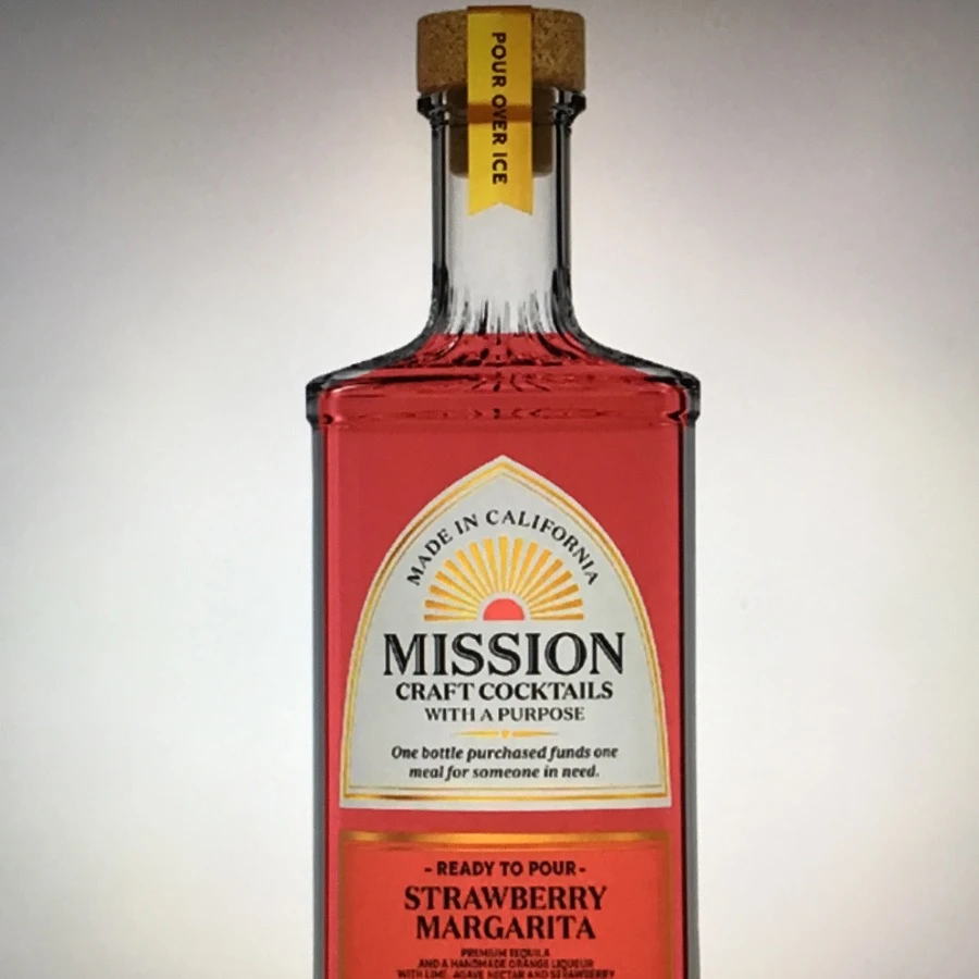 Mission Craft Cocktails Strawberry Margarita
