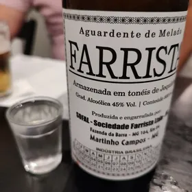 AGUARDENTE DE MELADO FARRISTA PRATA