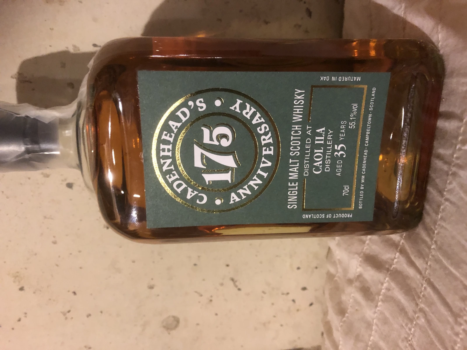Caol Ila 35 Year 175th Anniversary (Cadenhead's)