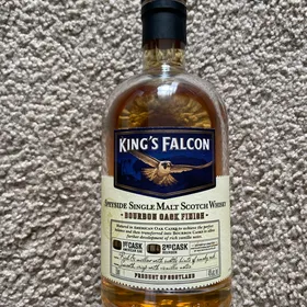 King's Falcon Speyside Single Malt Scotch Whiskey
