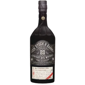 Lock Stock & Barrel 20 Year Straight Rye