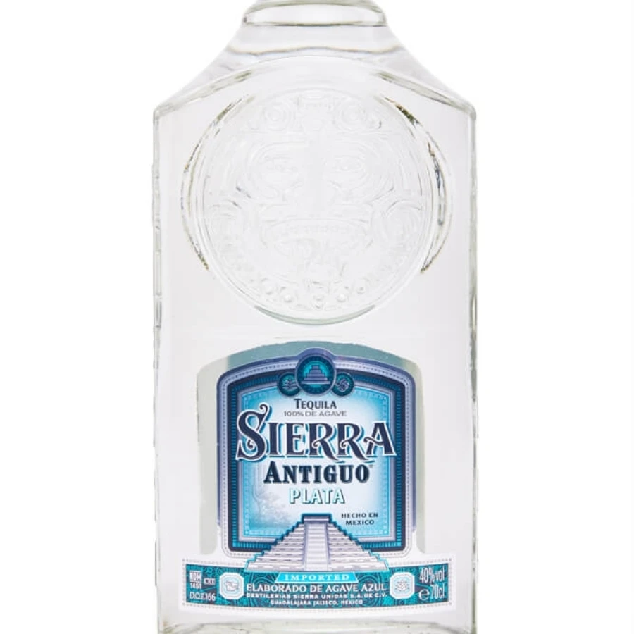 Tequila Sierra Antiguo Plata 100% de Agave