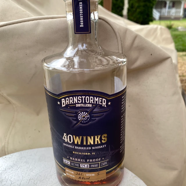 Barnstormer Distillery 40Winks Double Barreled Whiskey