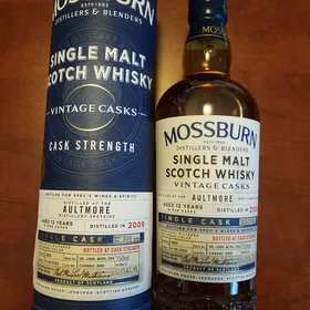 Mossburn Vintage Casks, Cask Strength, Aultmore 12