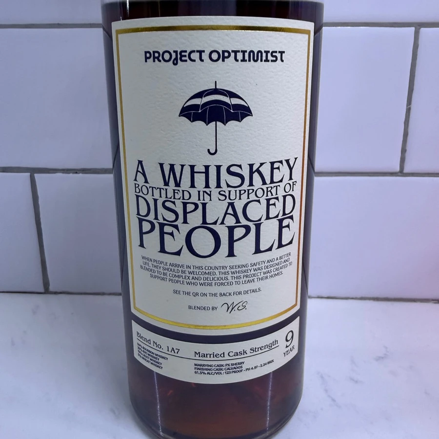 Project Optimist: A Whiskey for Displaced People - Blend 1A7