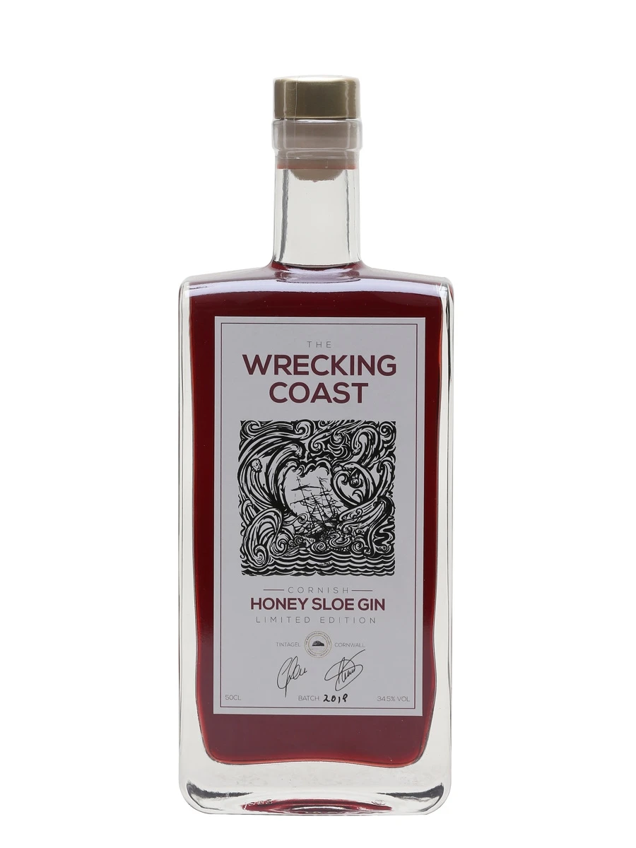 The Wrecking Coast Honey Sloe Gin