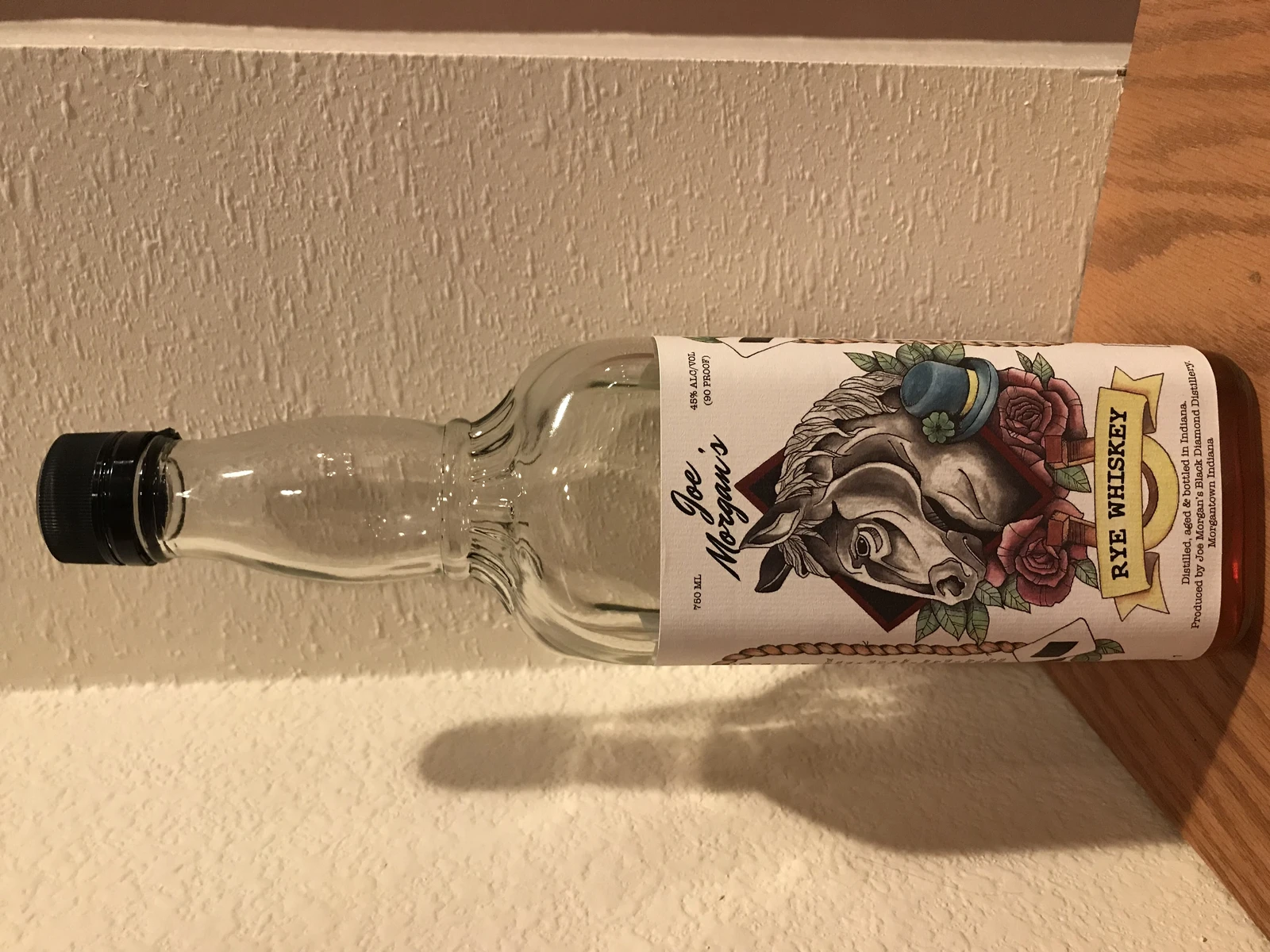 Joe Morgan's Rye Whiskey