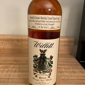 Willett Small Batch Cask Strength Rye