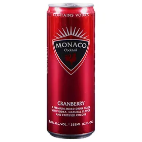 Monaco Vodka Cranberry
