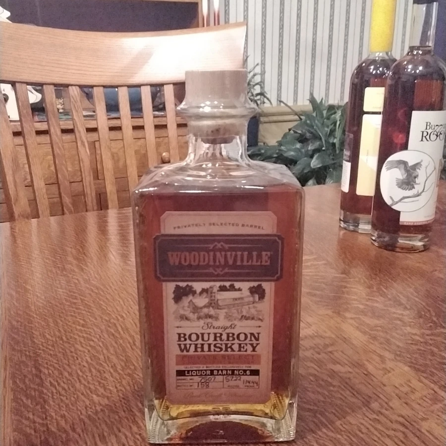 Woodinville Private Select Single Barrel Bourbon, Liquor Barn No. 6