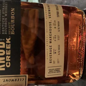 Knob Creek Single Barrel Select Bourbon W-L F-05 R-010 (Vermont Beverage Warehouse)