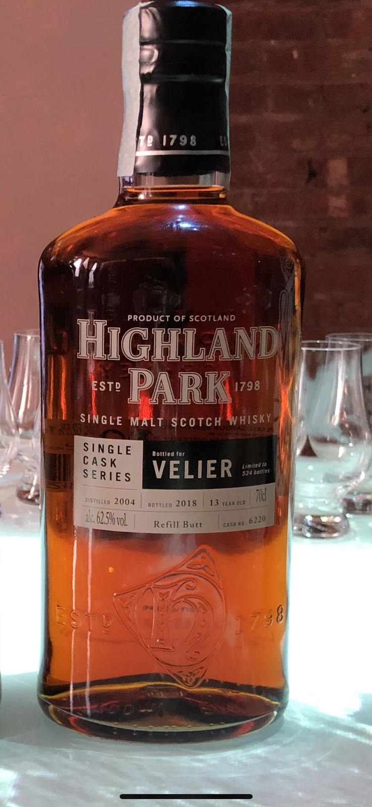 Highland Park Single Cask Series Velier