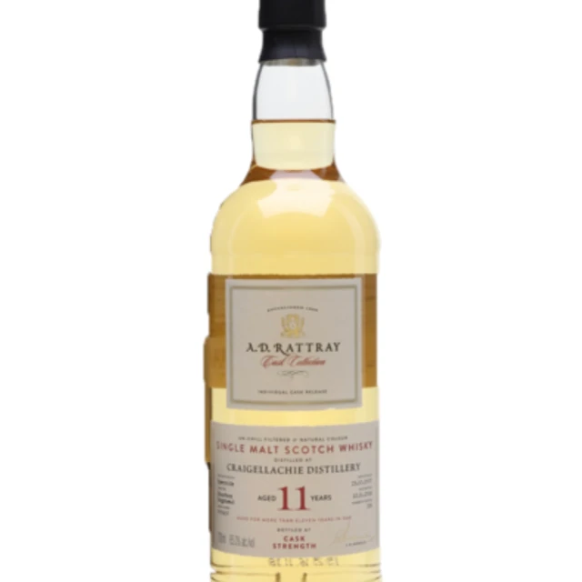 Longmorn 2007 11 Yr Cask Strength (A.D. Rattray Cask Collection)