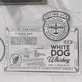 Flying Ace White Dog