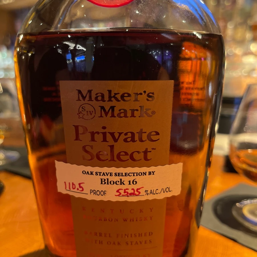 Maker' Mark Private Select Block 16