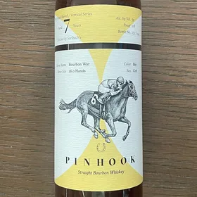 Pinhook Vertical Aged 6 Years Straight Bourbon Whiskey - Single Barrel - Selected By Seelbach's