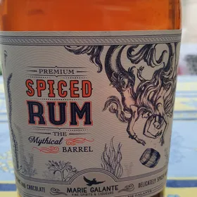 Spiced rum the mythical barrel