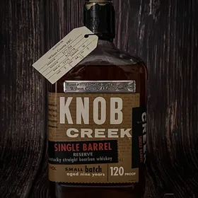 Knob Creek Single Barrel KY Straight Bourbon Whiskey Barrel #7770 Hand Selected by Wilson County ABC