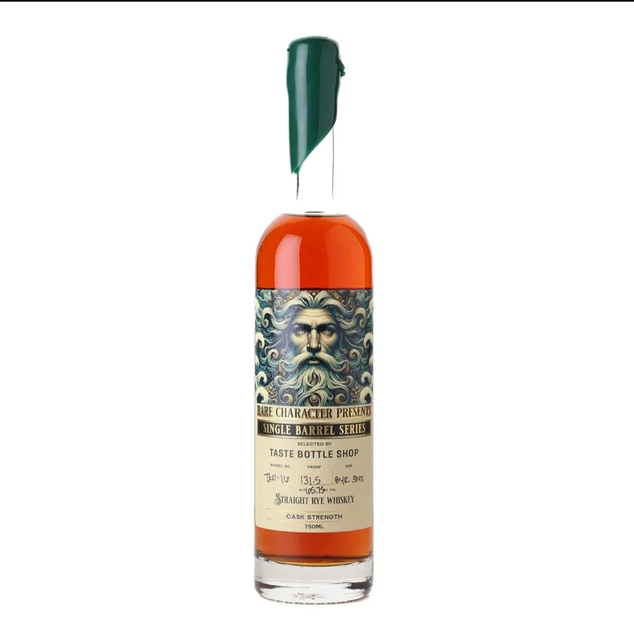 Rare Character 8 Year 'Single Barrel Series TKO' Rye 'Taste Bottle Shop' Private Barrel Selection