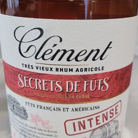 Clement secret de fûts intense