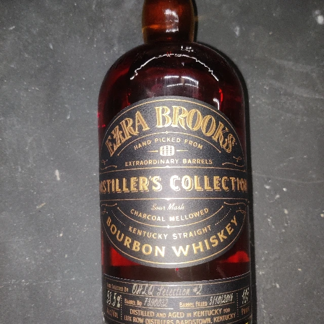 Ezra Brooks Distillers Collection OHLQ Selection #2 Barrel #7390032