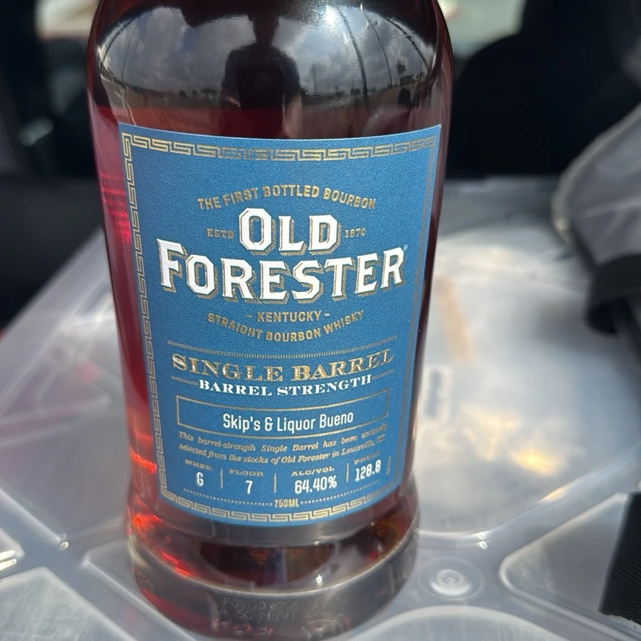Old Forester Single Barrel Barrel Strength (Skip's & Liquor Bueno WHSE G FLOOR 7)