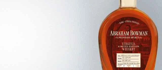 Abraham Bowman Cider Finished Bourbon