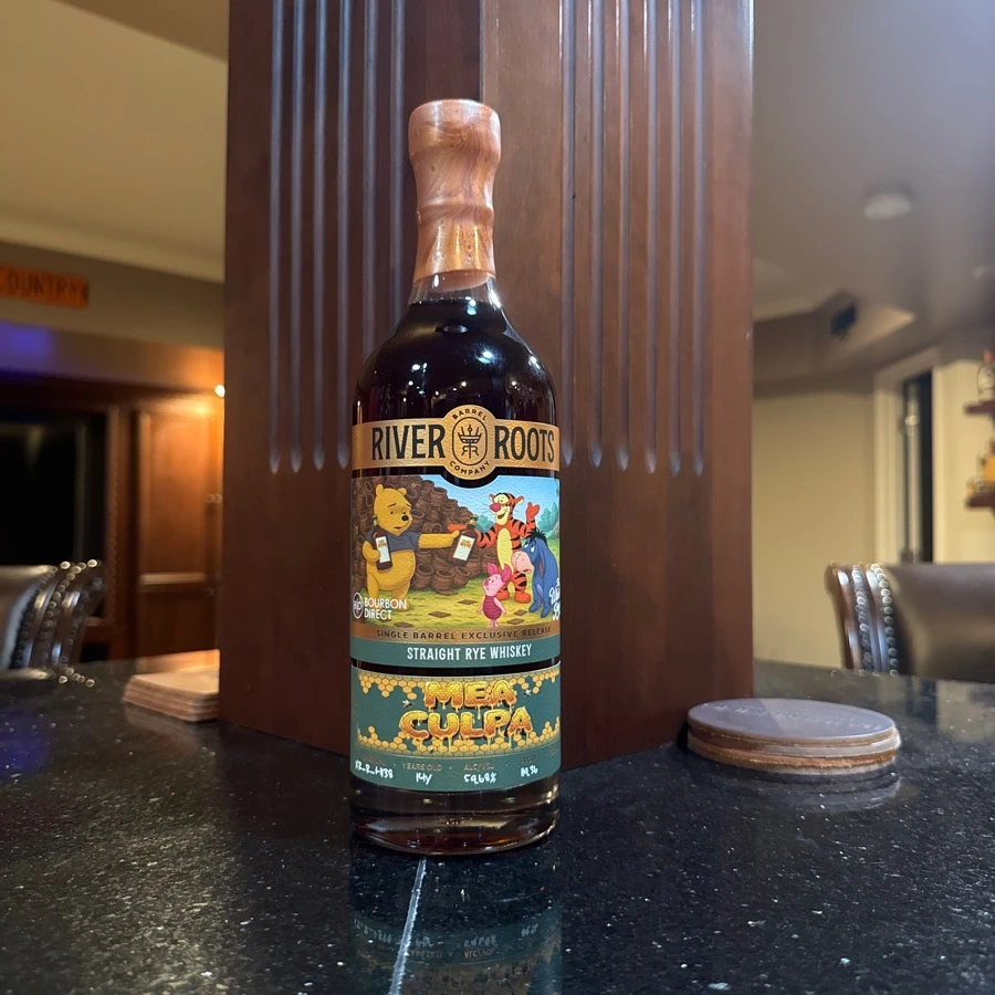 River Roots Straight Rye Whiskey Single Barrel (Mea Culpa - The Whiskey Pope)