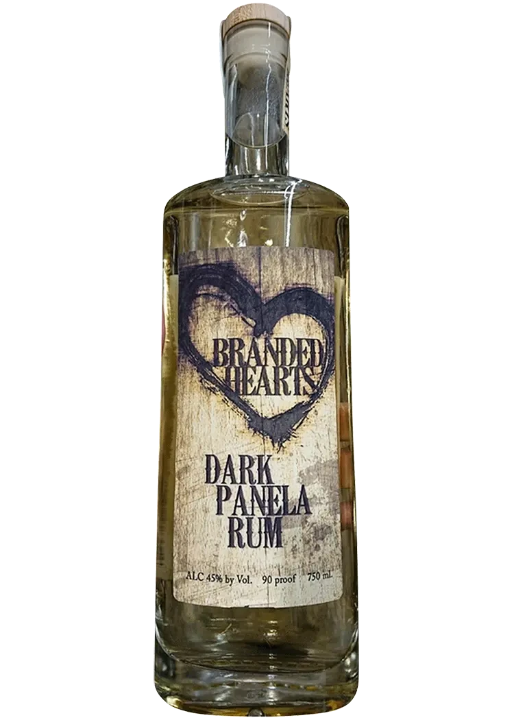 Branded Hearts Dark Panela Rum