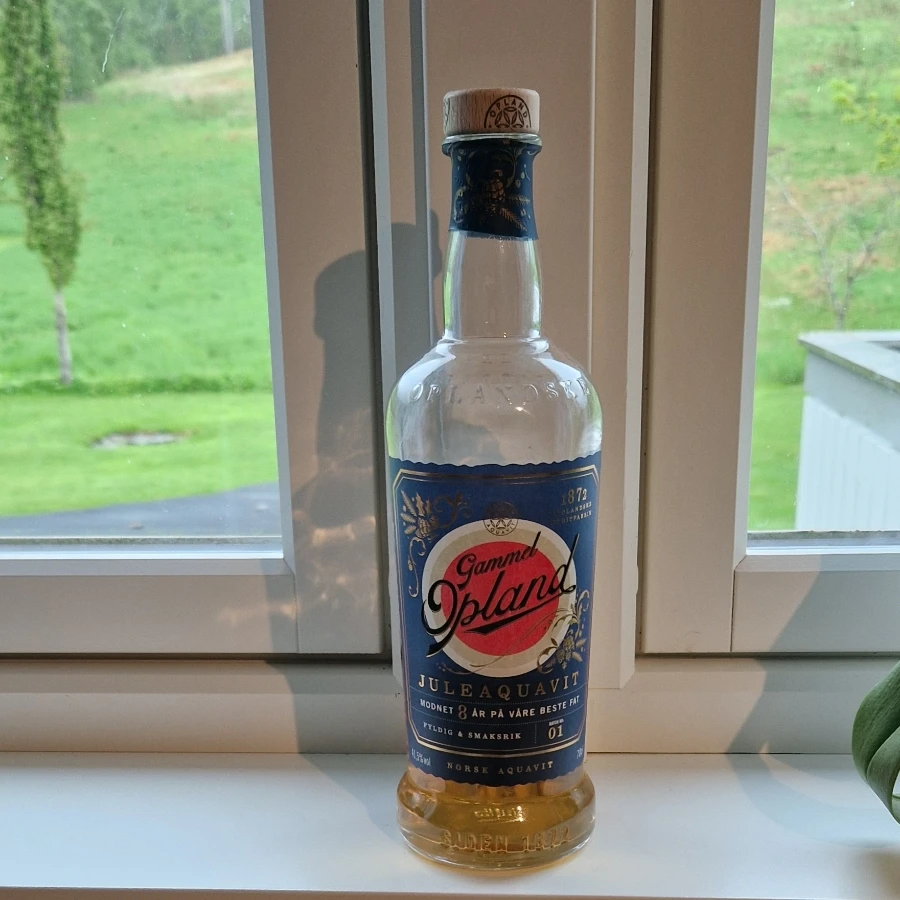 Gammel Opland Juleaquavit Batch no. 01