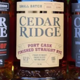 Cedar Ridge Port Cask Finished Straight Rye