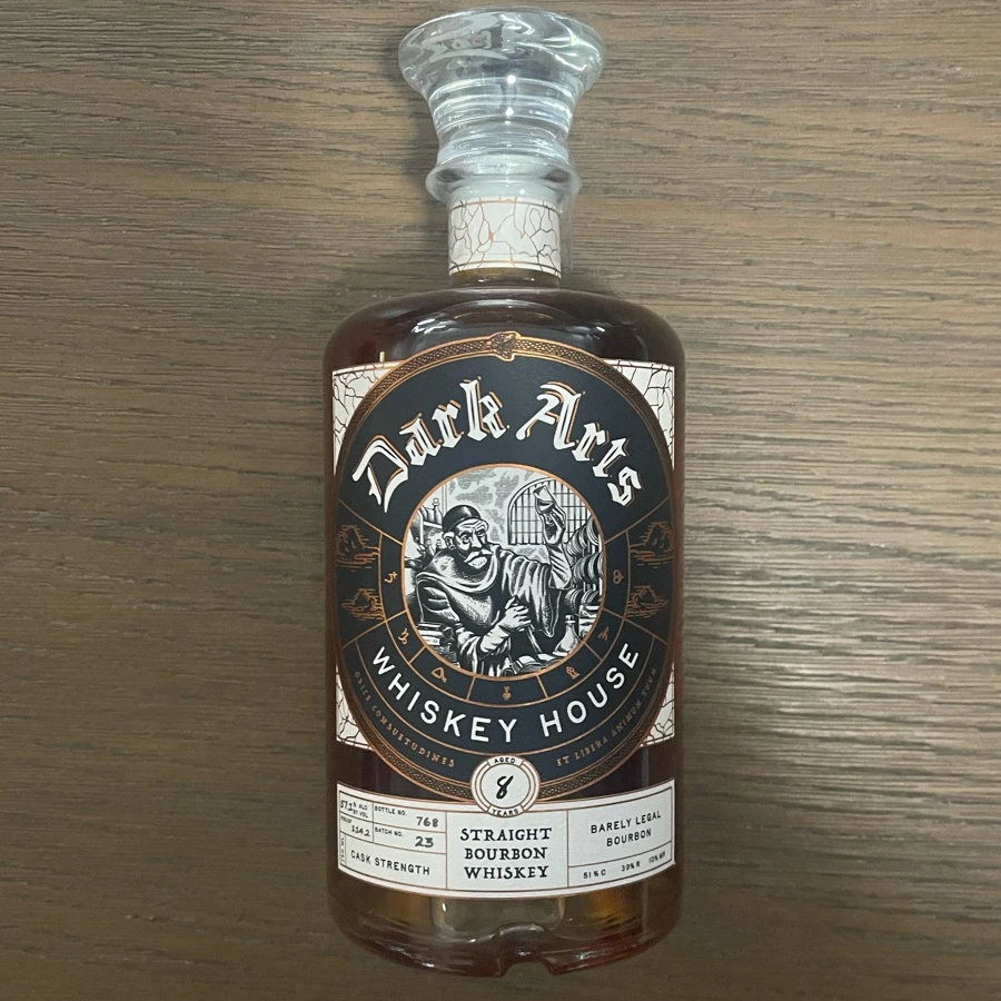 Dark Arts 8-Year Straight Bourbon Whiskey - Barely Legal Bourbon