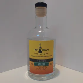 Twin Creeks Distillery Peach Brandy