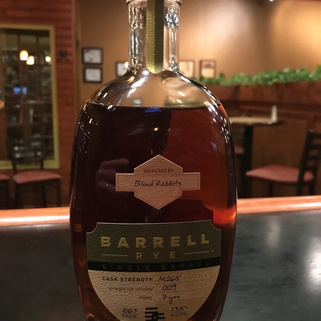 Barrell Rye M265 Ryet on Time