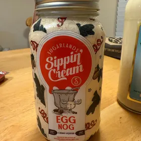 Sugarlands Sippin' Cream Egg Nog Cream Liqueur