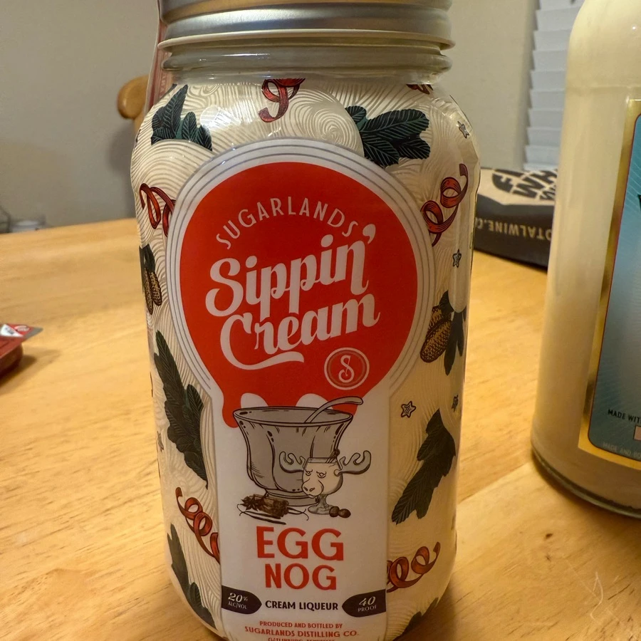Sugarlands Sippin' Cream Egg Nog Cream Liqueur