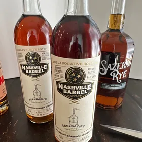 Nashville Barrel Company Collaborative Bottling Barrel Strength Straight Bourbon Whiskey Seelbach's barrel # 1435
